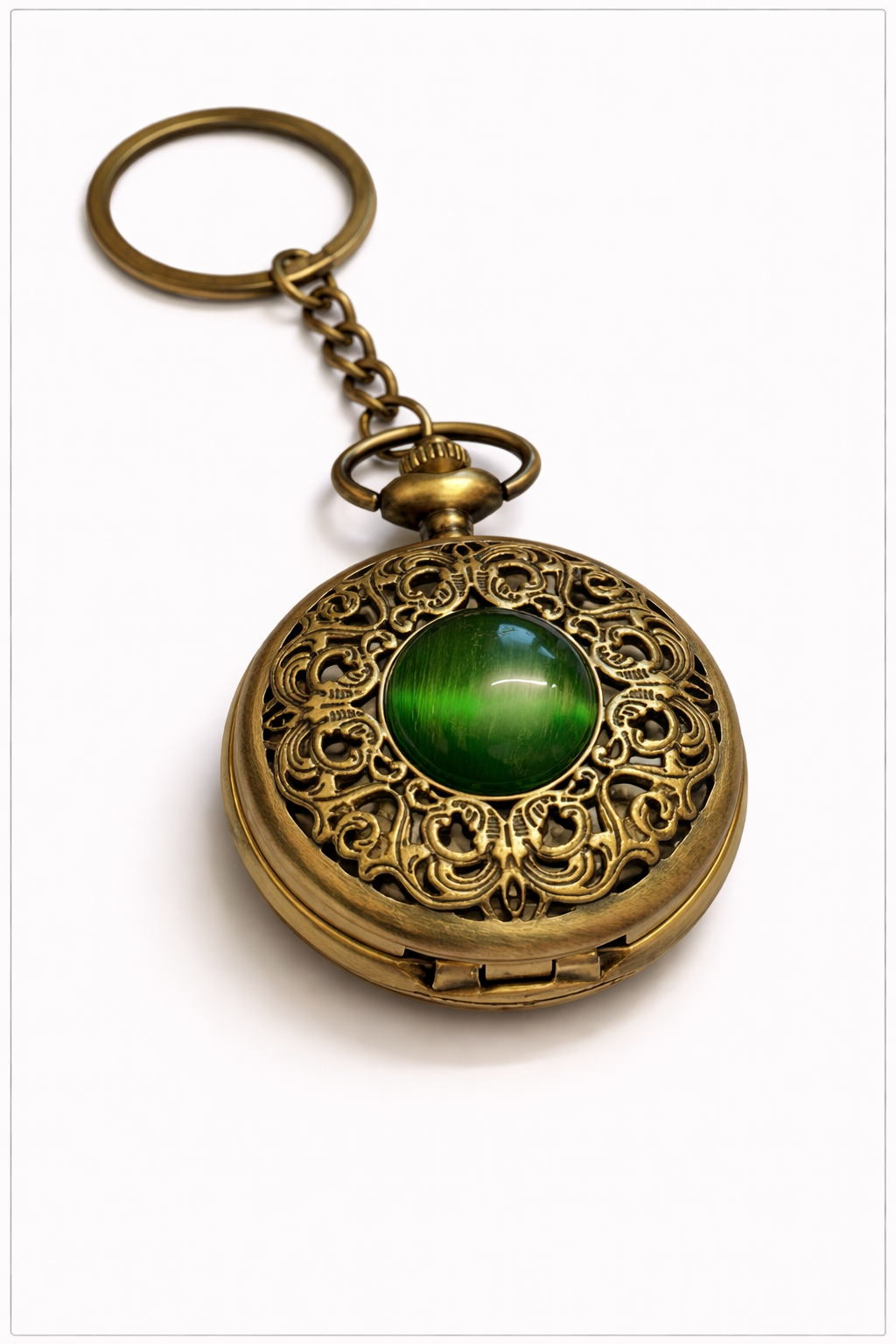 Green Gemstone Watch