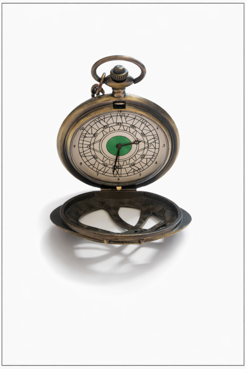 Steampunk Compass Timepiece