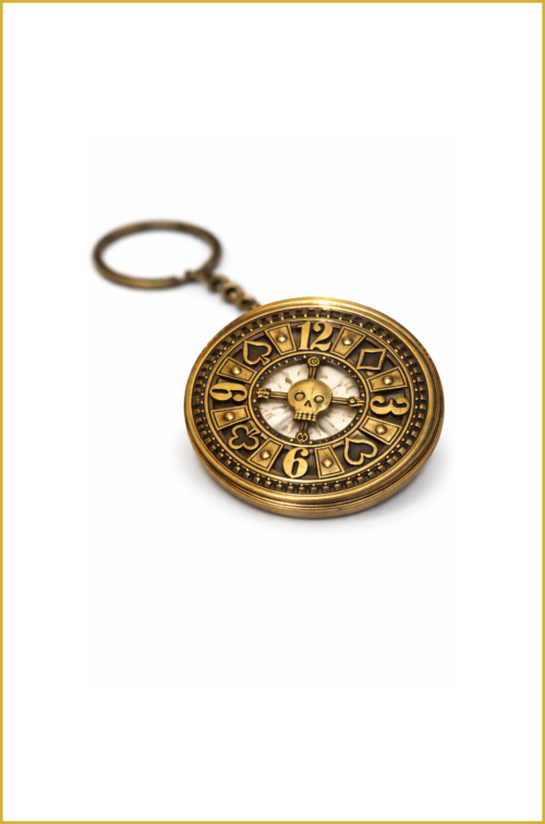 Steampunk Pocket Watch Keychain