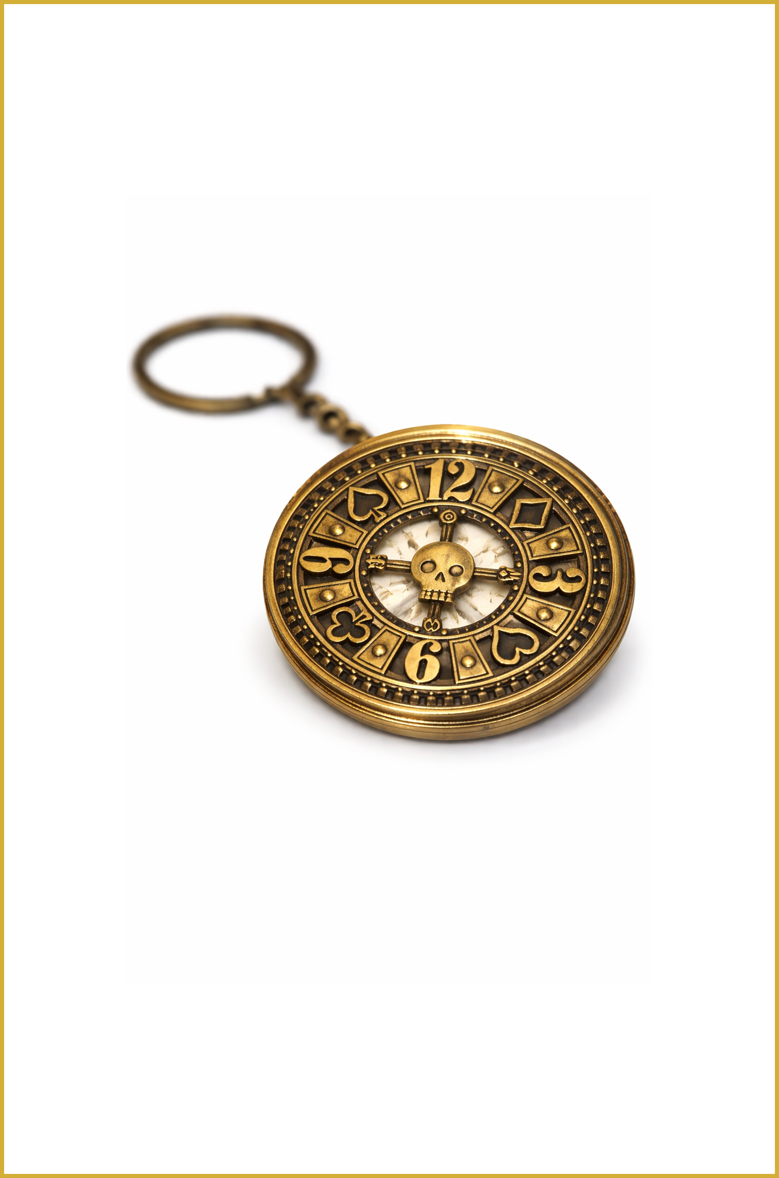Steampunk Pocket Watch Keychain - Image 2