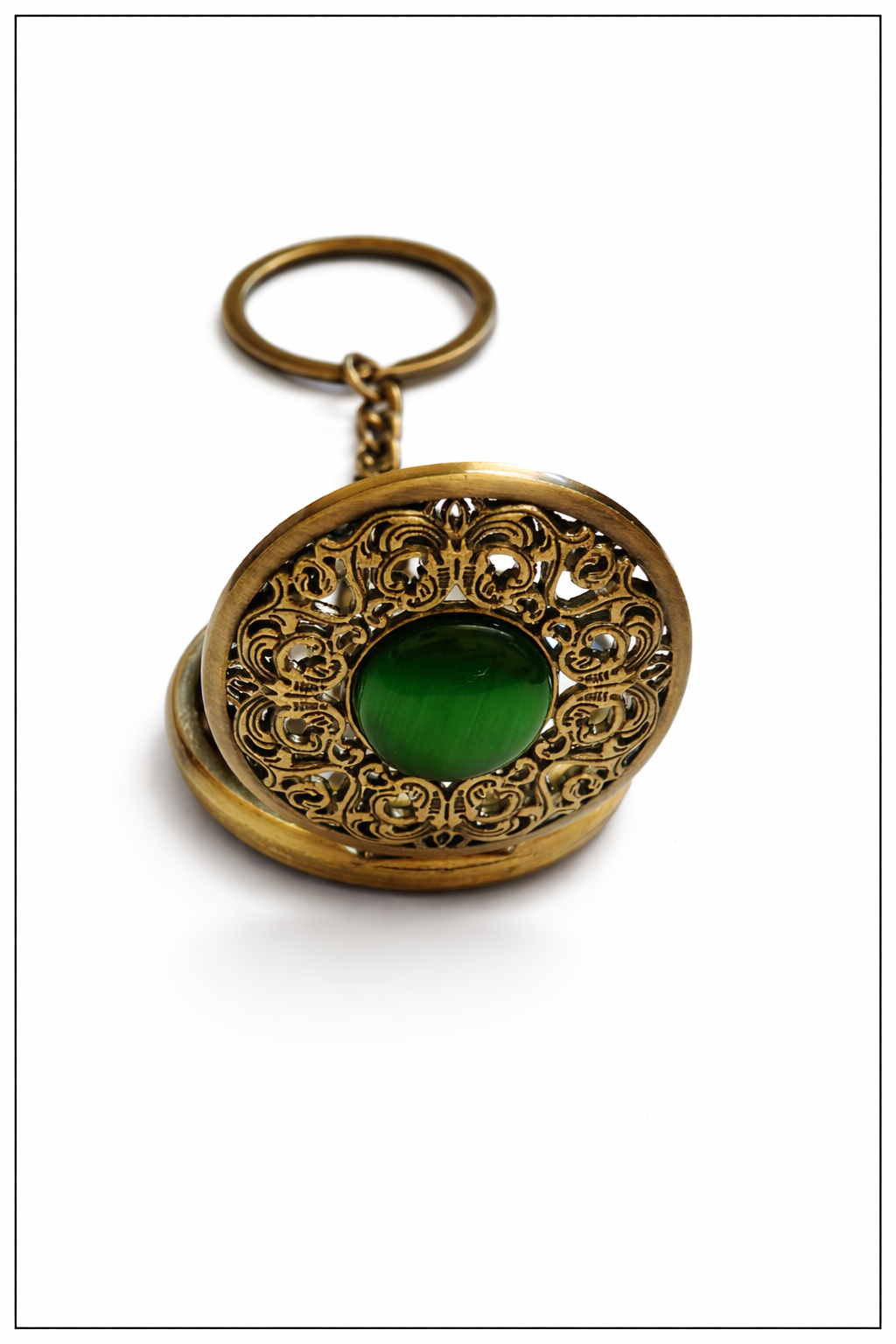 Green Gemstone Watch - Image 3