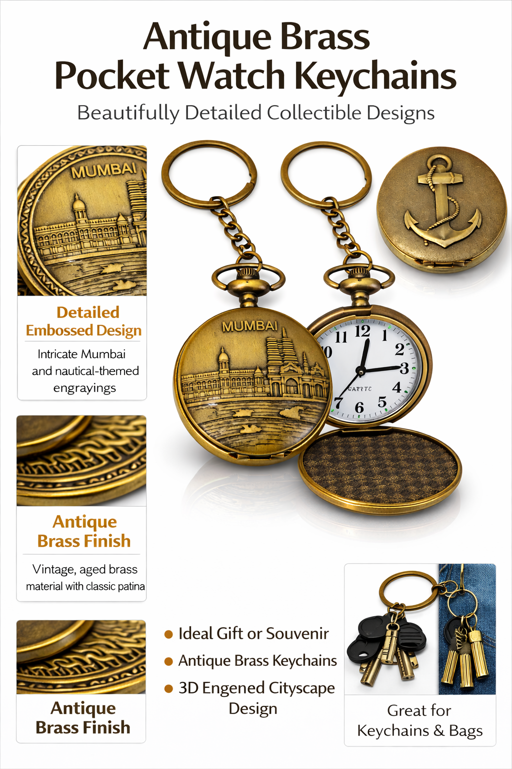 Nautical Anchor Brass - Image 3