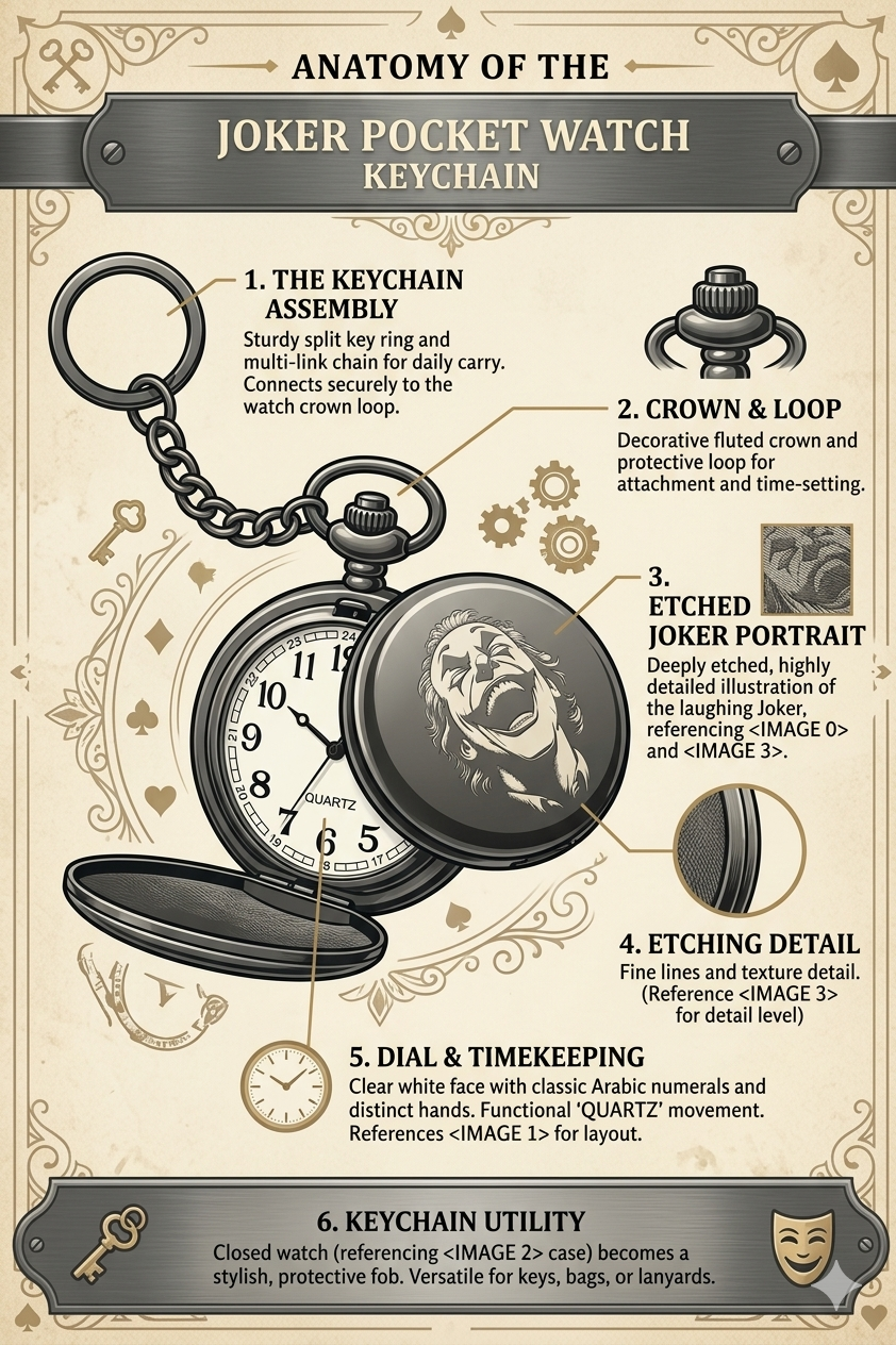 Joker Pocket Watch - Image 4