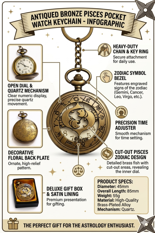 Pisces Themed Watch