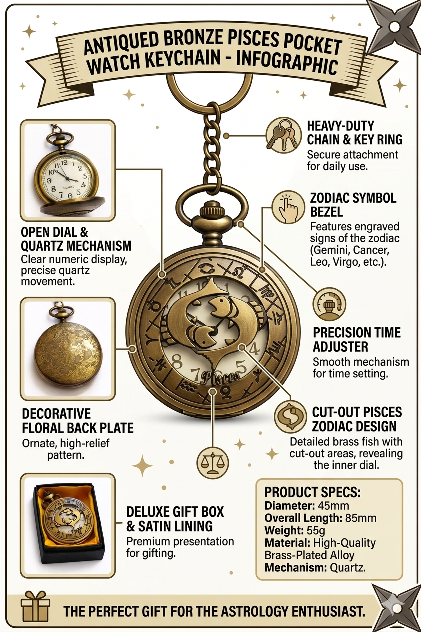 Pisces Themed Watch - Image 5
